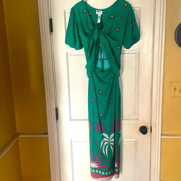 NWT Beach Riot x Anthropologie Marta Midi Dress size M - Picture 4 of 11